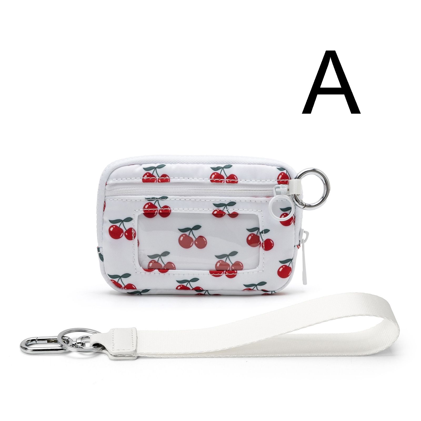 Waterproof Oxford Wristlet Wallet Card Holder with Detachable Wrist Strap view 12