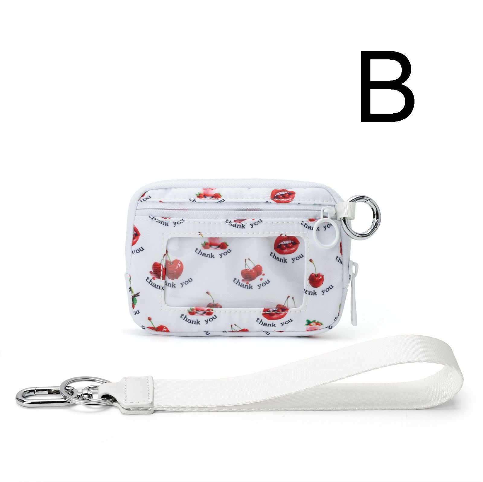 Waterproof Oxford Wristlet Wallet Card Holder with Detachable Wrist Strap view 13
