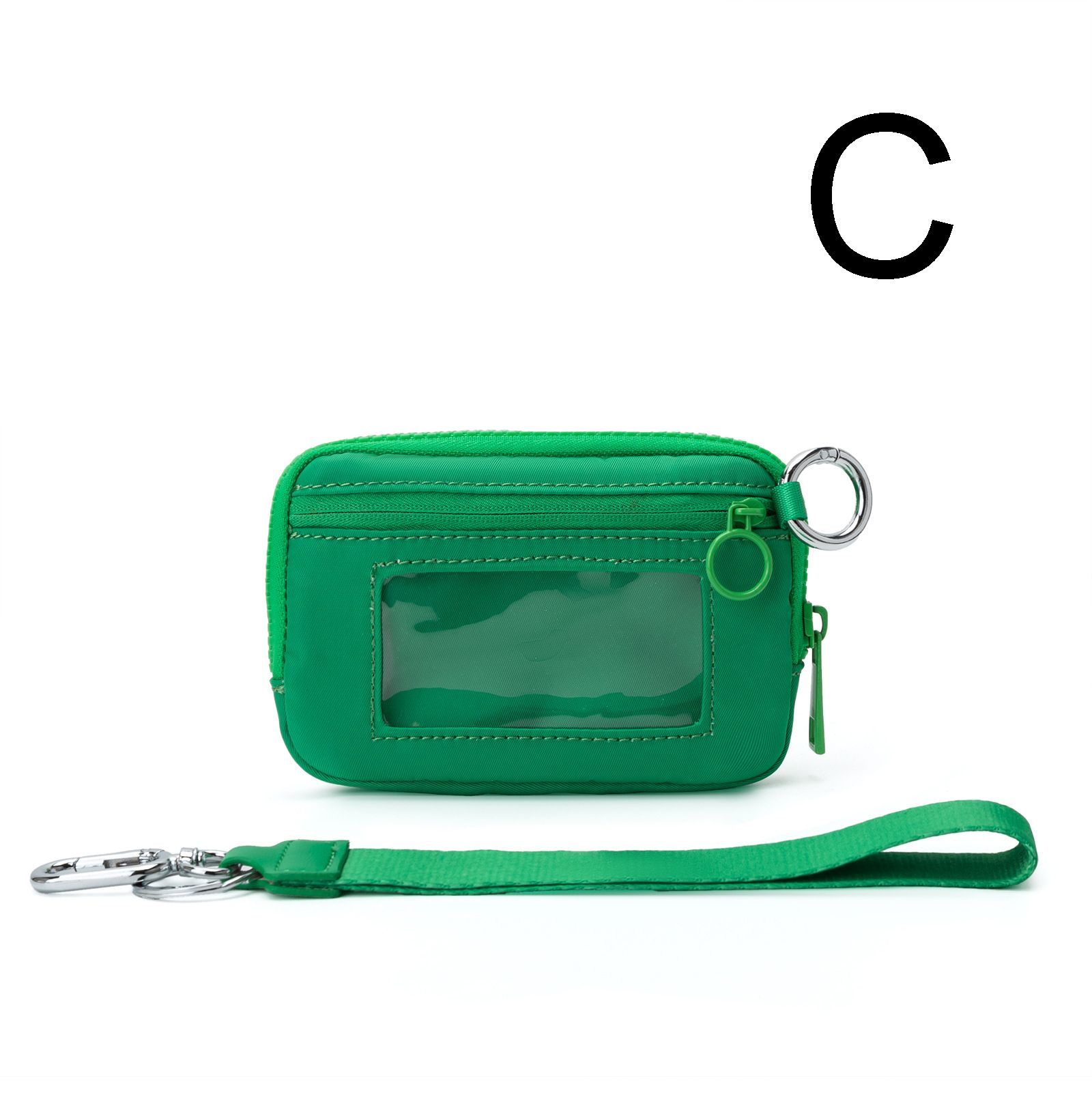 Waterproof Oxford Wristlet Wallet Card Holder with Detachable Wrist Strap view 14