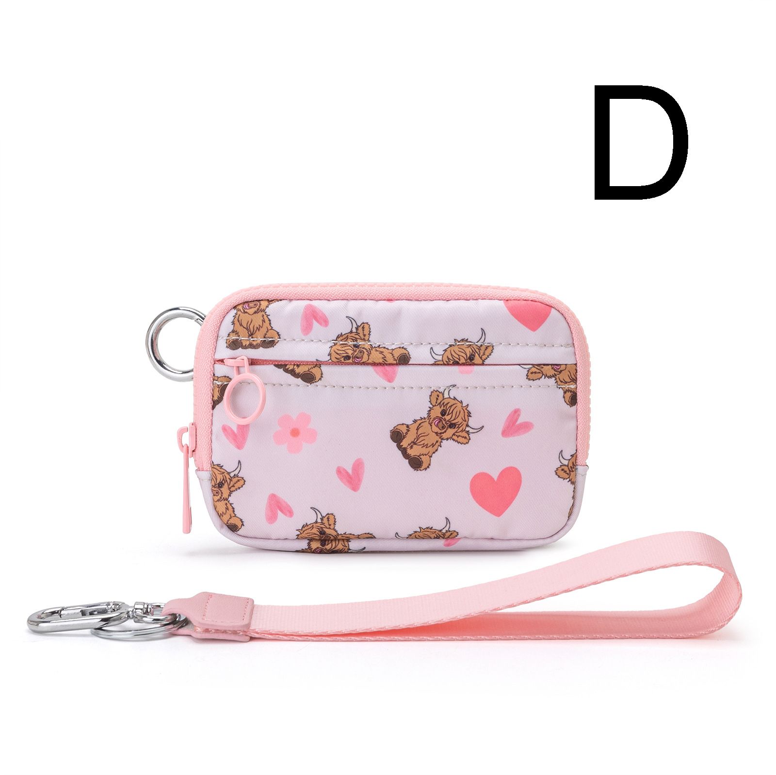 Waterproof Oxford Wristlet Wallet Card Holder with Detachable Wrist Strap view 13