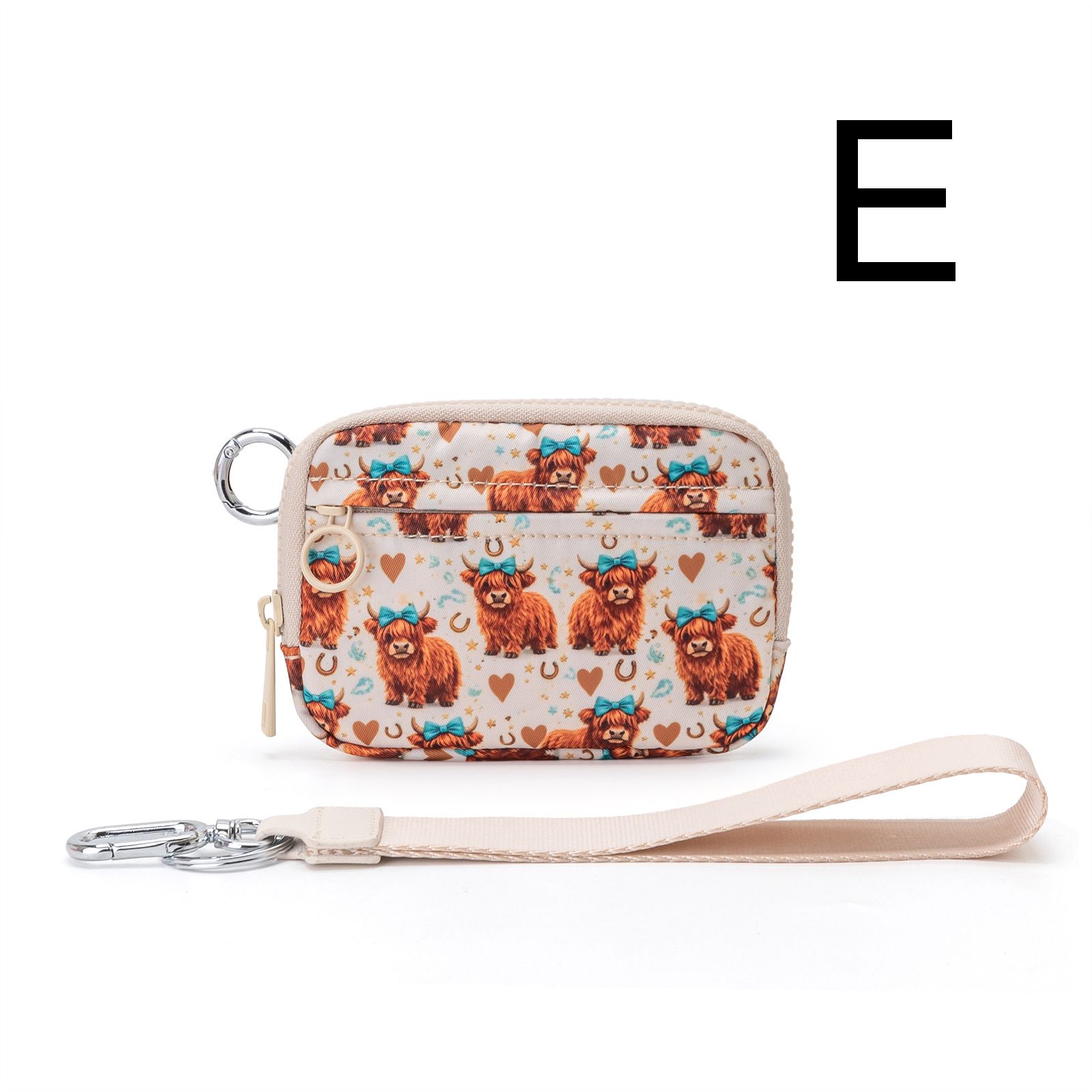 Waterproof Oxford Wristlet Wallet Card Holder with Detachable Wrist Strap view 14
