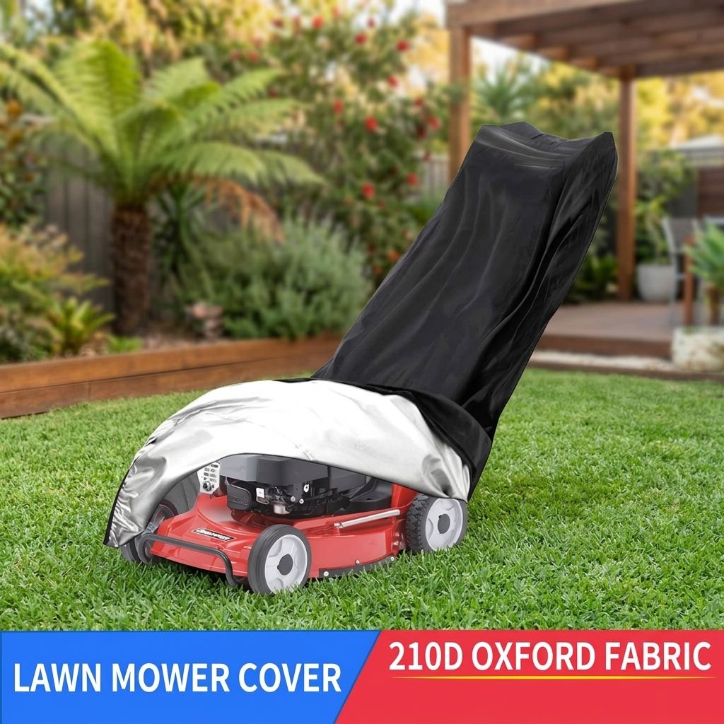 Protective Cover for Push Lawn Mower — image 1