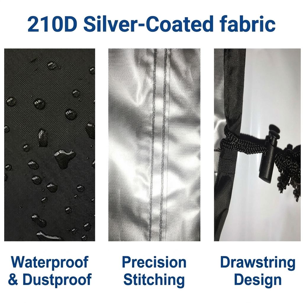 Protective Cover for Push Lawn Mower view 4