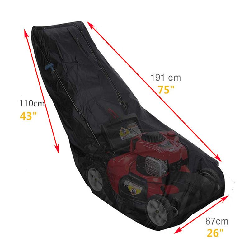 Protective Cover for Push Lawn Mower view 3