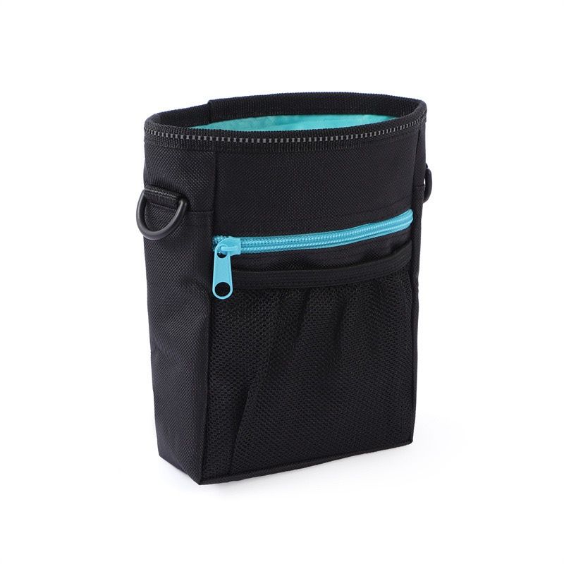 Durable Oxford Fabric Pet Treat Pouch for Hands-Free Training Walks