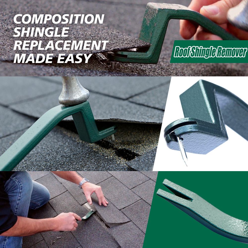 Heavy Duty Roof Panel Removal Pry Bar and Nail Puller Tool for Composite view 4