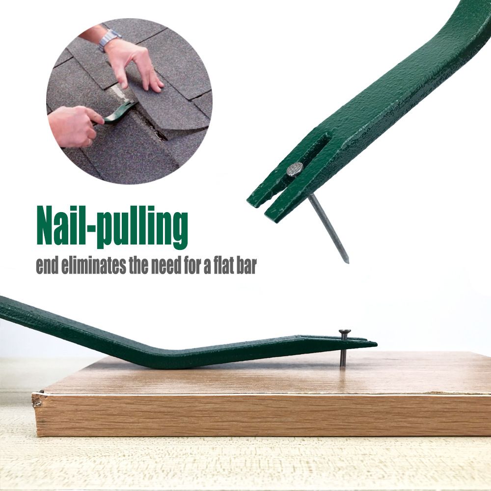 Heavy Duty Roof Panel Removal Pry Bar and Nail Puller Tool for Composite view 6