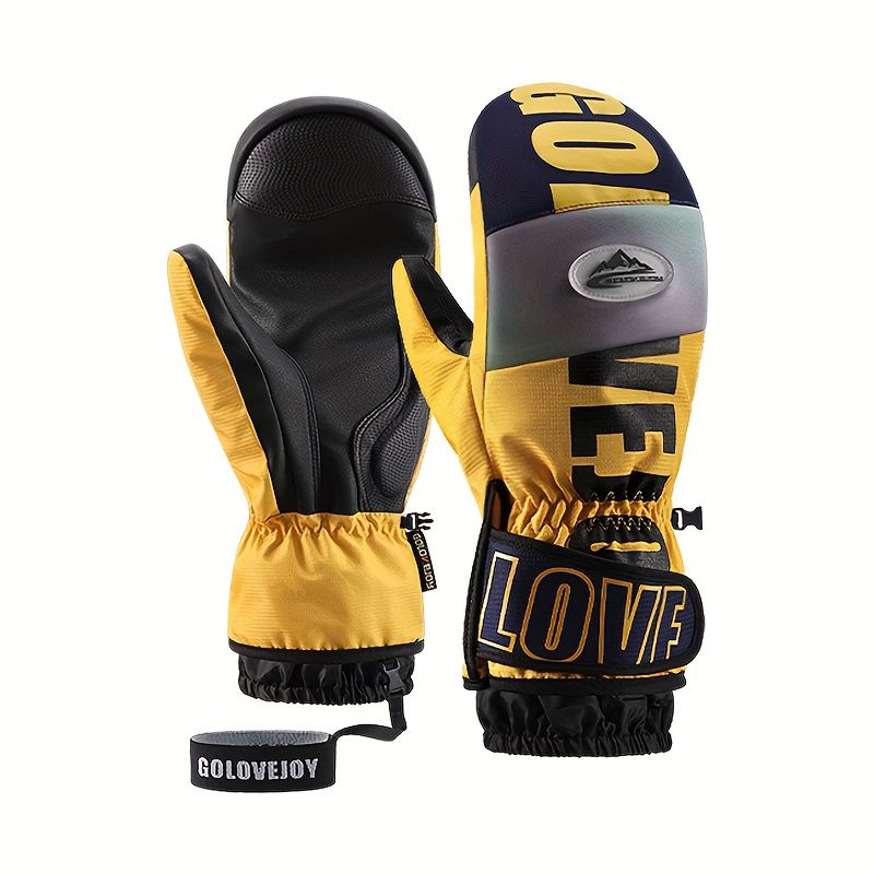 Winter Ski Mittens Waterproof & Windproof for Outdoor Snow Sports view 9