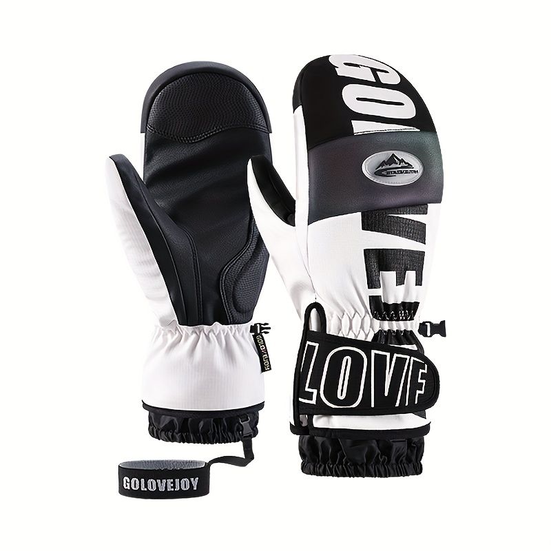 Winter Ski Mittens Waterproof & Windproof for Outdoor Snow Sports view 10