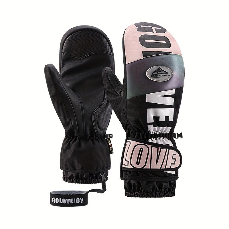 Winter Ski Mittens Waterproof & Windproof for Outdoor Snow Sports view 8