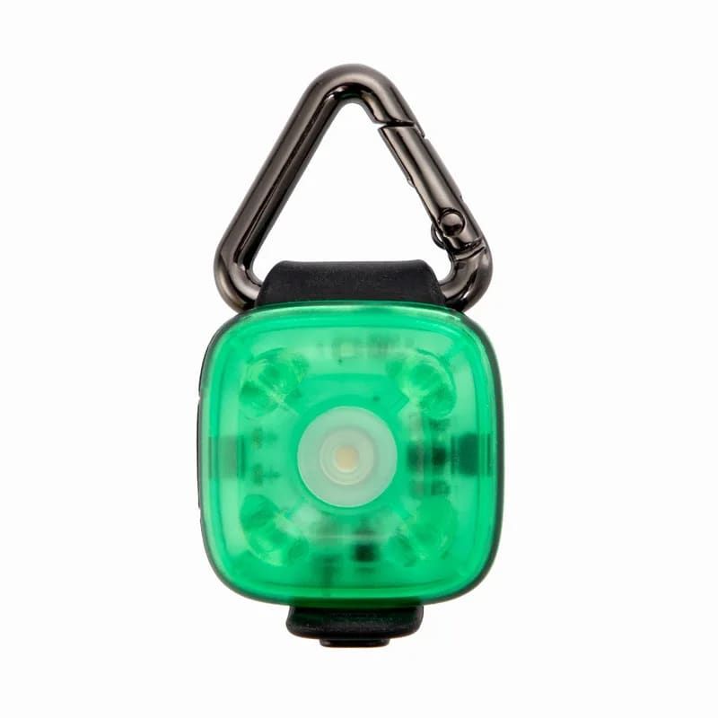 Rechargeable LED Night Safety Light for Dogs - Clip-On Glowing Pendant with