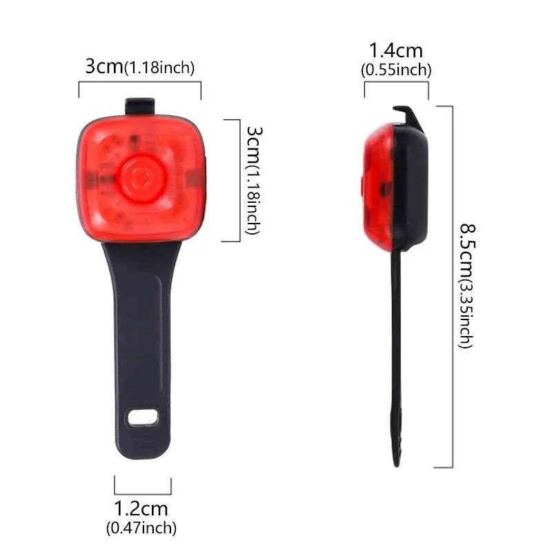 Rechargeable LED Night Safety Light for Dogs - Clip-On Glowing Pendant with view 8