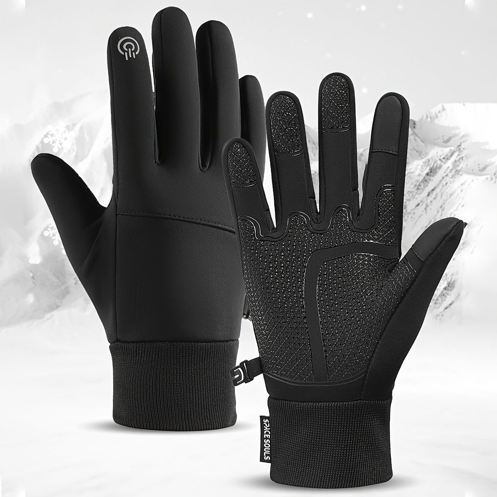 Winter Thermal Touchscreen Gloves for Outdoor Sports – Windproof — image 1