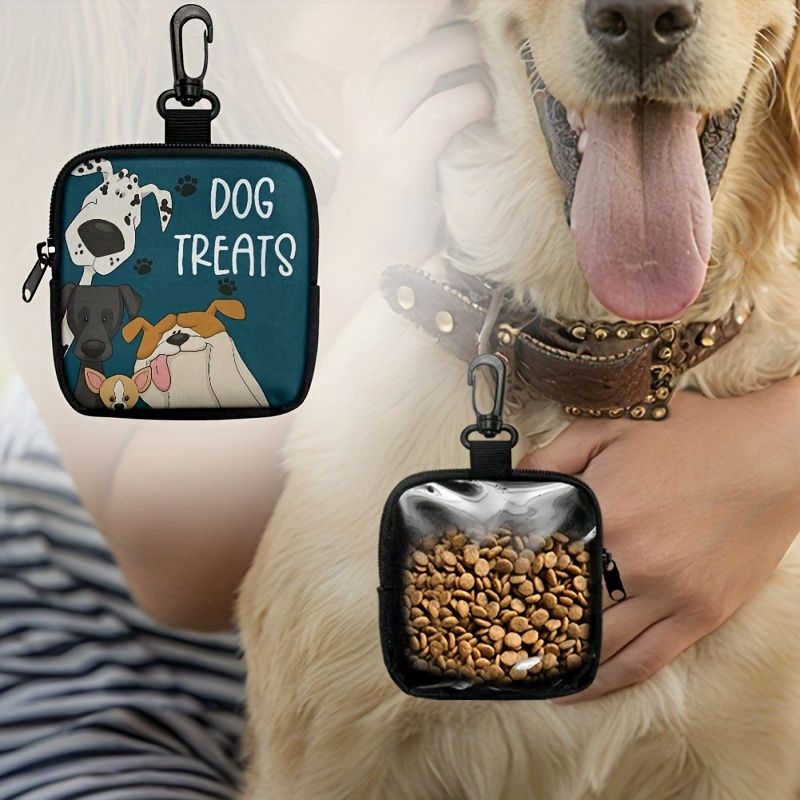 Durable Dog Treat Pouch with Transparent Window view 7