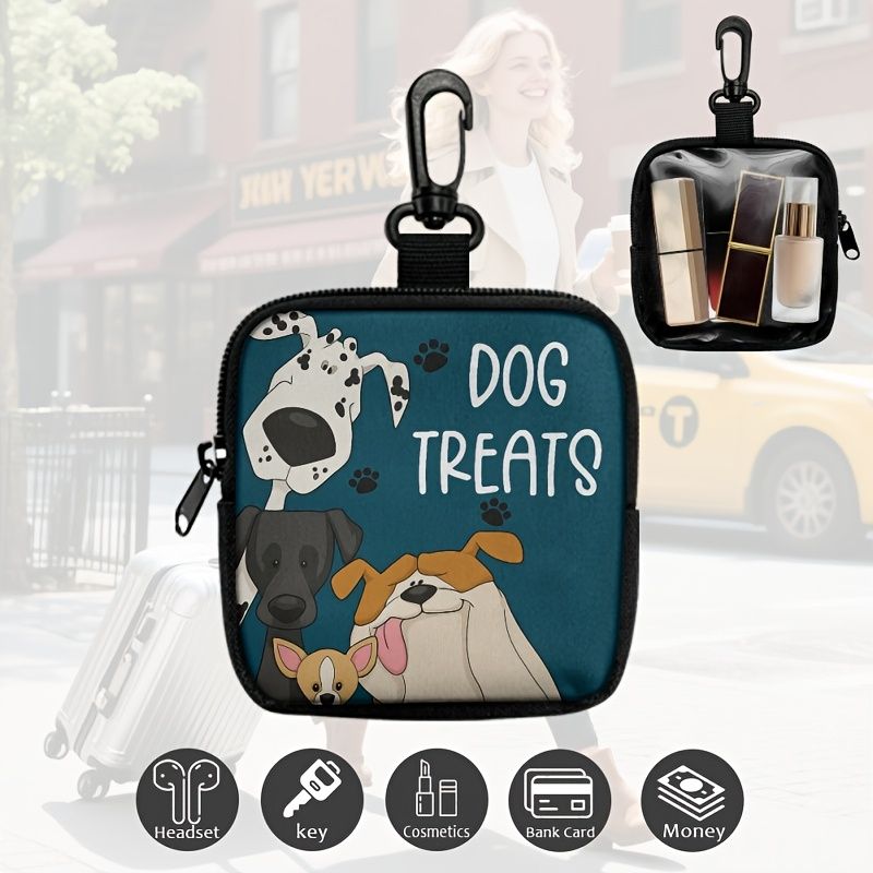 Durable Dog Treat Pouch with Transparent Window view 8