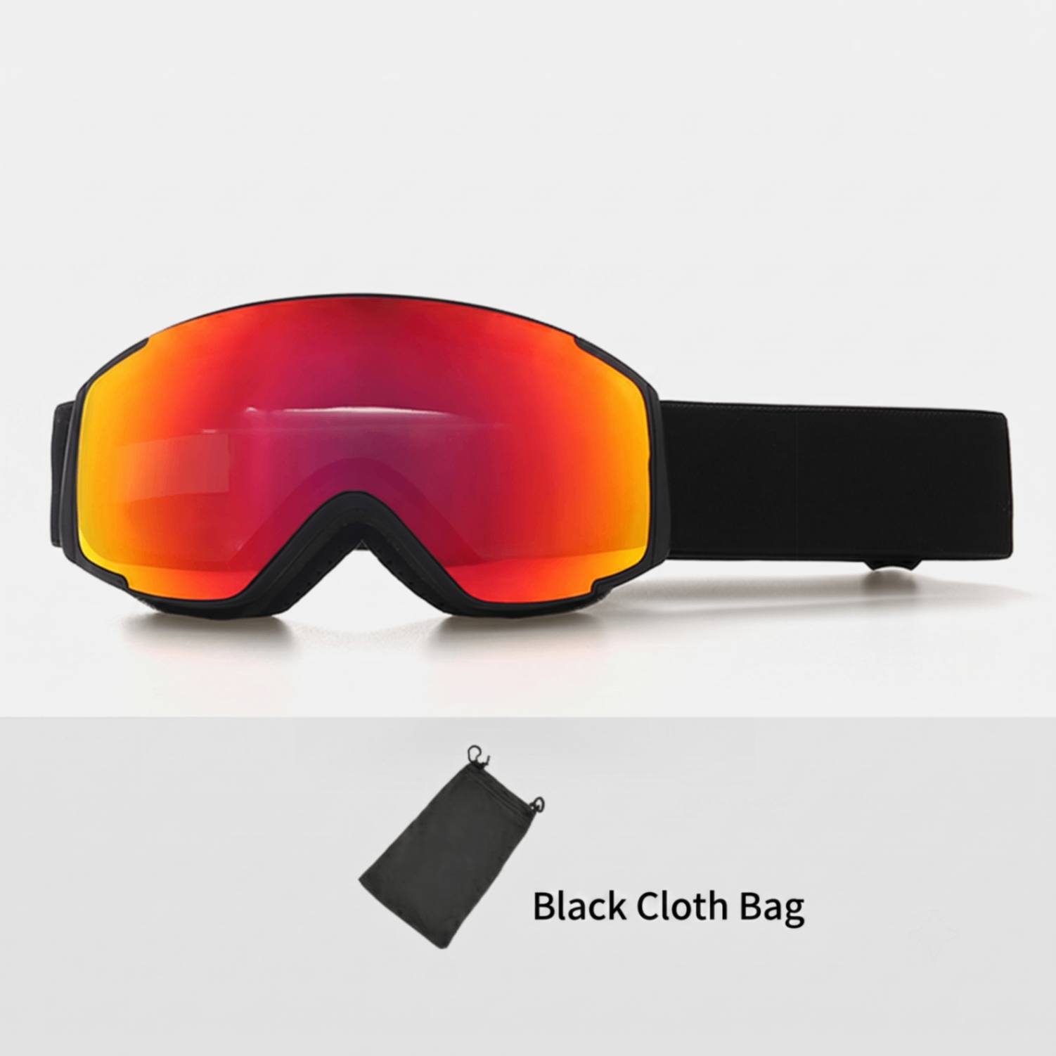 Kids Snow Goggles with Dual Layer Anti-Fog Cylindrical Lenses view 9