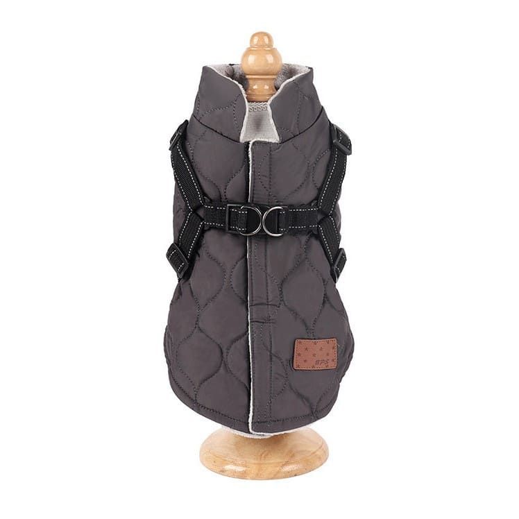 Premium Winter Dog Coat with Built-in Harness view 4