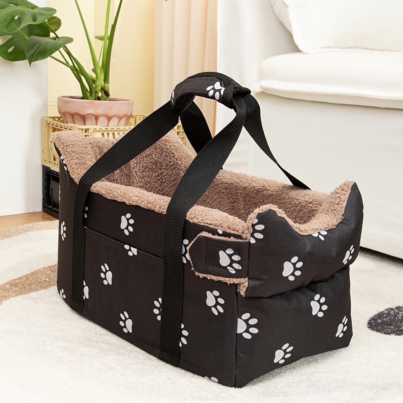 Portable Pet Carrier Car Seat for Small Dogs and Cats