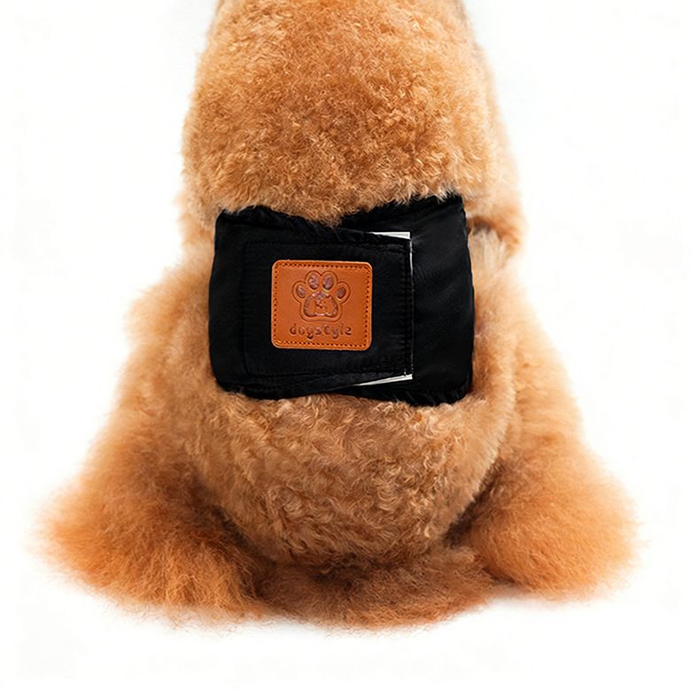 Creative Solid Color Male Dog Physiological Belt Reusable Washable Safety — image 1