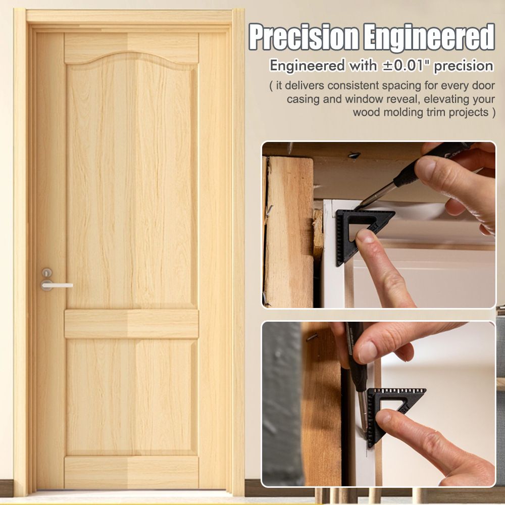 Precision Trim Positioning Tool for Door and Window Casing Installation view 8