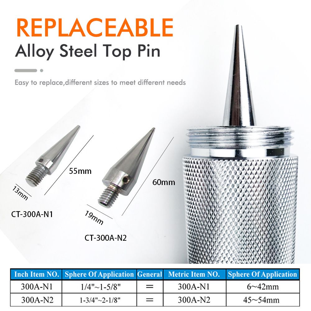 Replaceable Tube Expander Head for Refrigeration Repair Copper Pipe Flaring view 6