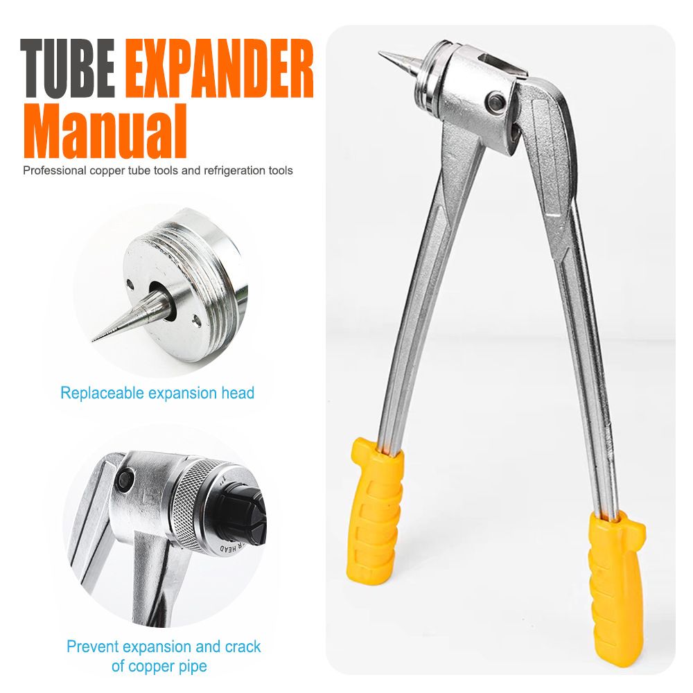 Manual Copper Tube Expander with Lever Design for Refrigeration Pipe Flaring