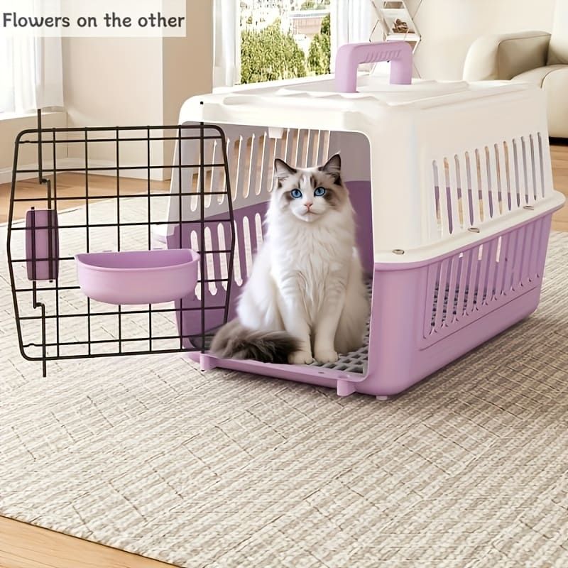Portable Pet Carrier for Cats and Small Dogs view 6