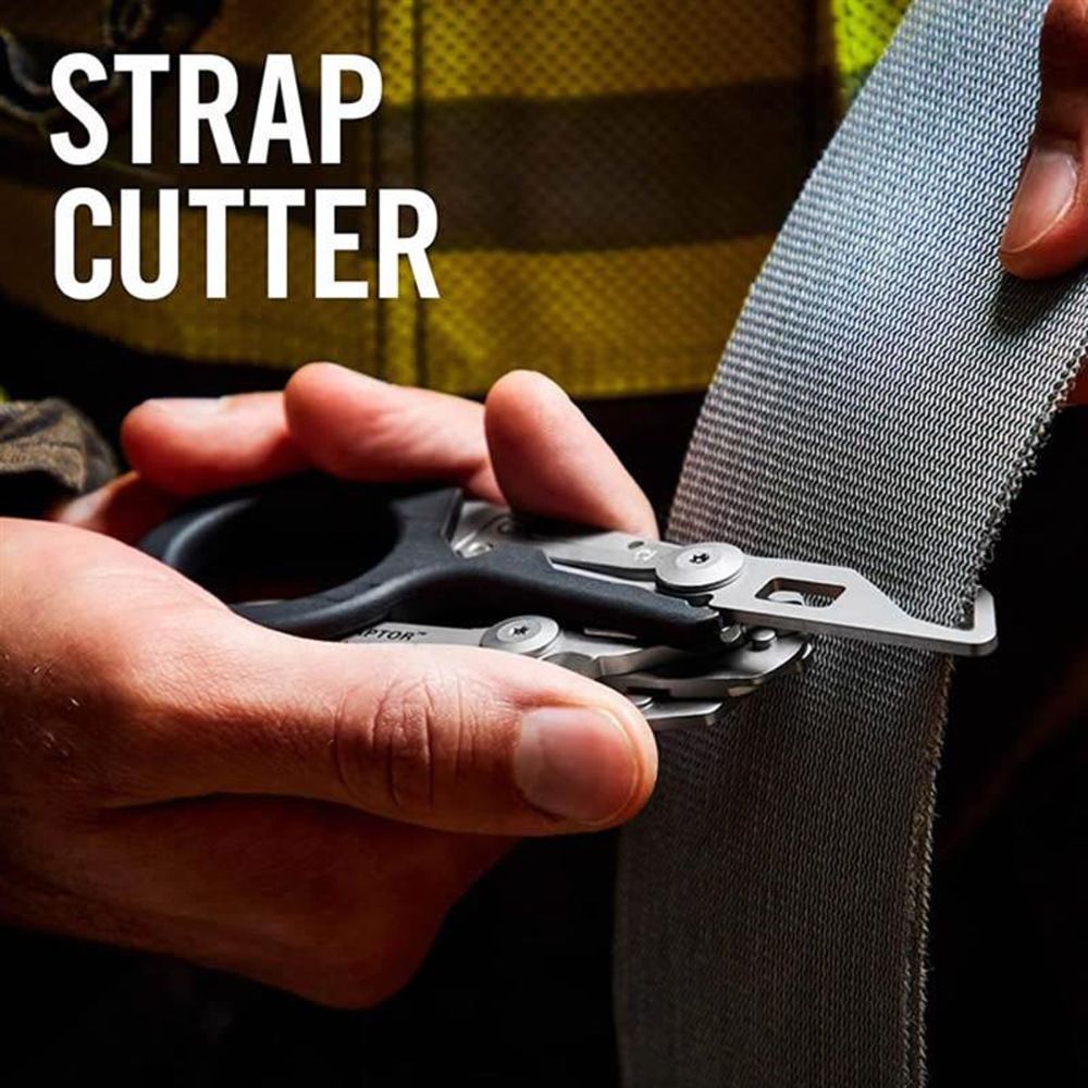 Multi-Function Folding Emergency Shear with 420HC Stainless Steel Blades view 8
