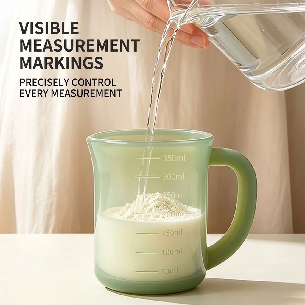 Multipurpose Food-Grade Silicone Measuring Cup & Drinking Cup Set with view 2