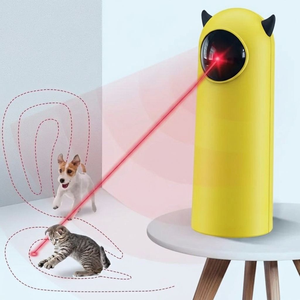 Smart Laser Pet Toy with Automatic Moving Light — image 1
