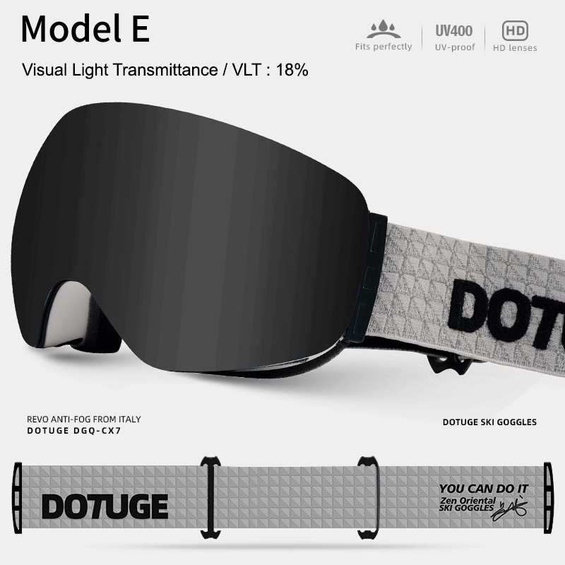 Magnetic Ski Goggles with HD Anti-Fog Spherical Lens view 15