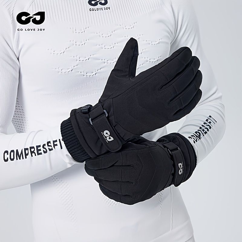 Unisex Winter Ski Gloves with Touchscreen Compatibility view 6