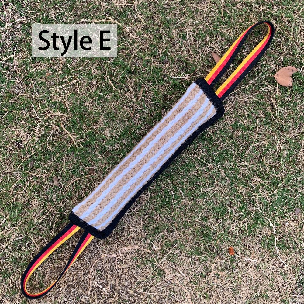 Interactive Tug-of-War Rope Toy for Dogs – Durable Natural Jute Bite Stick view 13