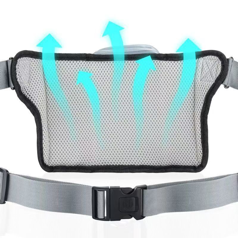 Hands-Free Dual Dog Leash Waist Pack for Running view 4
