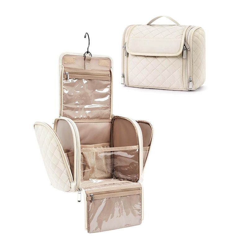 Large Hanging Travel Toiletry Bag with Hook — image 1