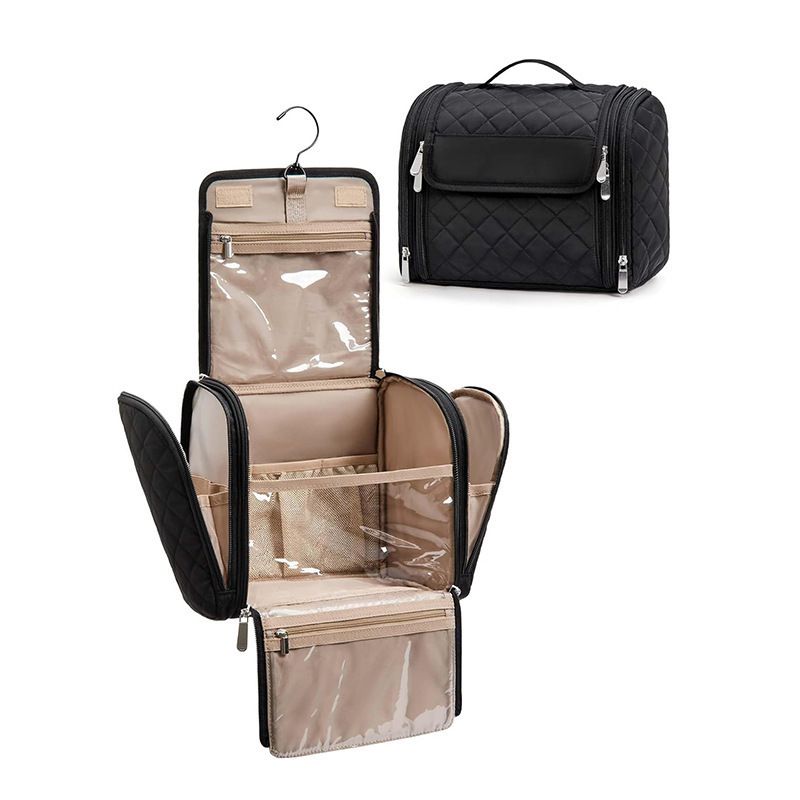 Large Hanging Travel Toiletry Bag with Hook — image 1