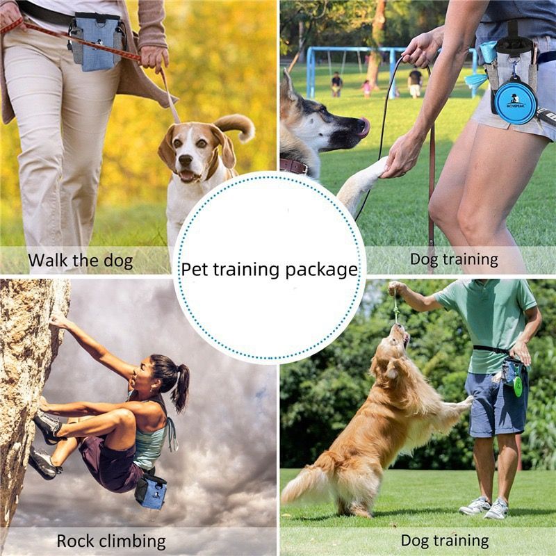 Pet Training Treat Pouch Waist Bag – Portable Hands-Free Fanny Pack for Dog view 6