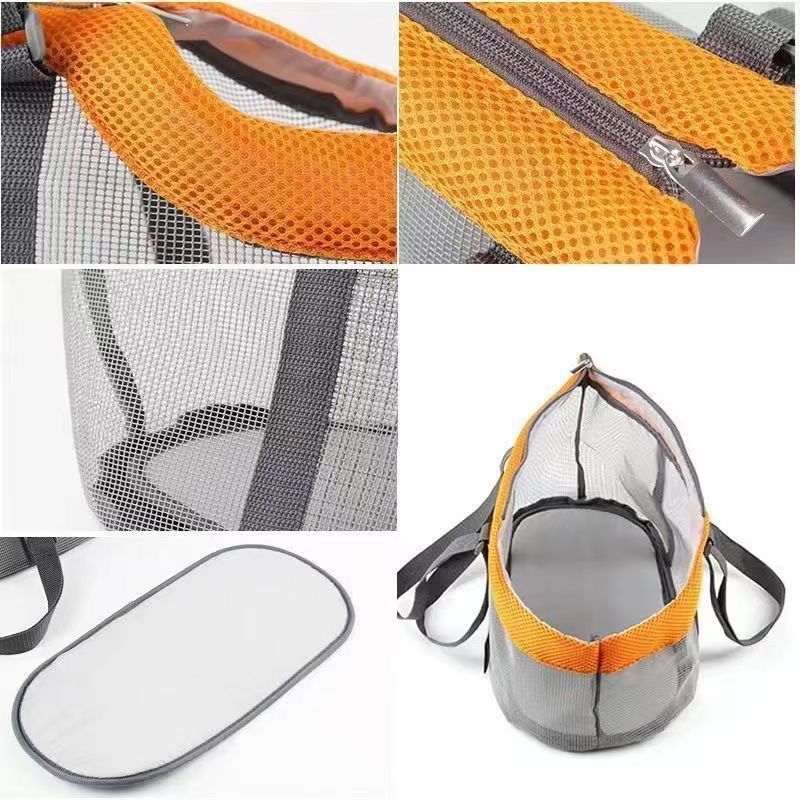 Cozy Mesh Pet Carrier for Cats and Small Dogs – Breathable view 8