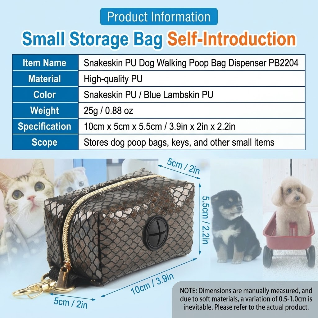 Elevate Your Daily Walks with This Stylish Pet Waste Bag Dispenser – A Sleek view 2