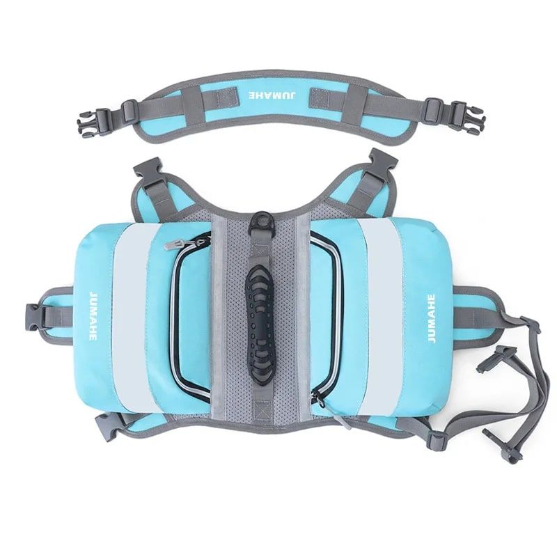 Self-Supporting Dog Backpack Vest with Dual Side Pockets – Hands-Free Canine
