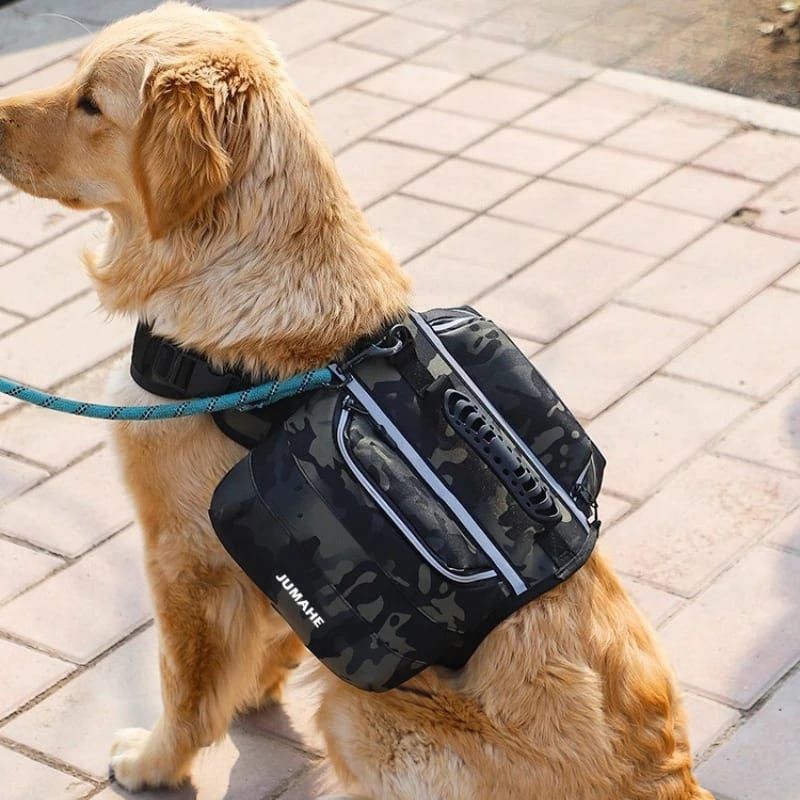 Self-Supporting Dog Backpack Vest with Dual Side Pockets – Hands-Free Canine view 5
