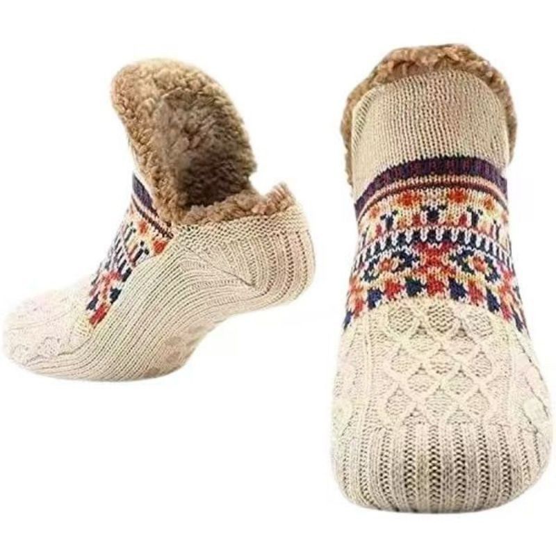 Men's Fleece-Lined Anti-Slip House Socks – Warm — image 1