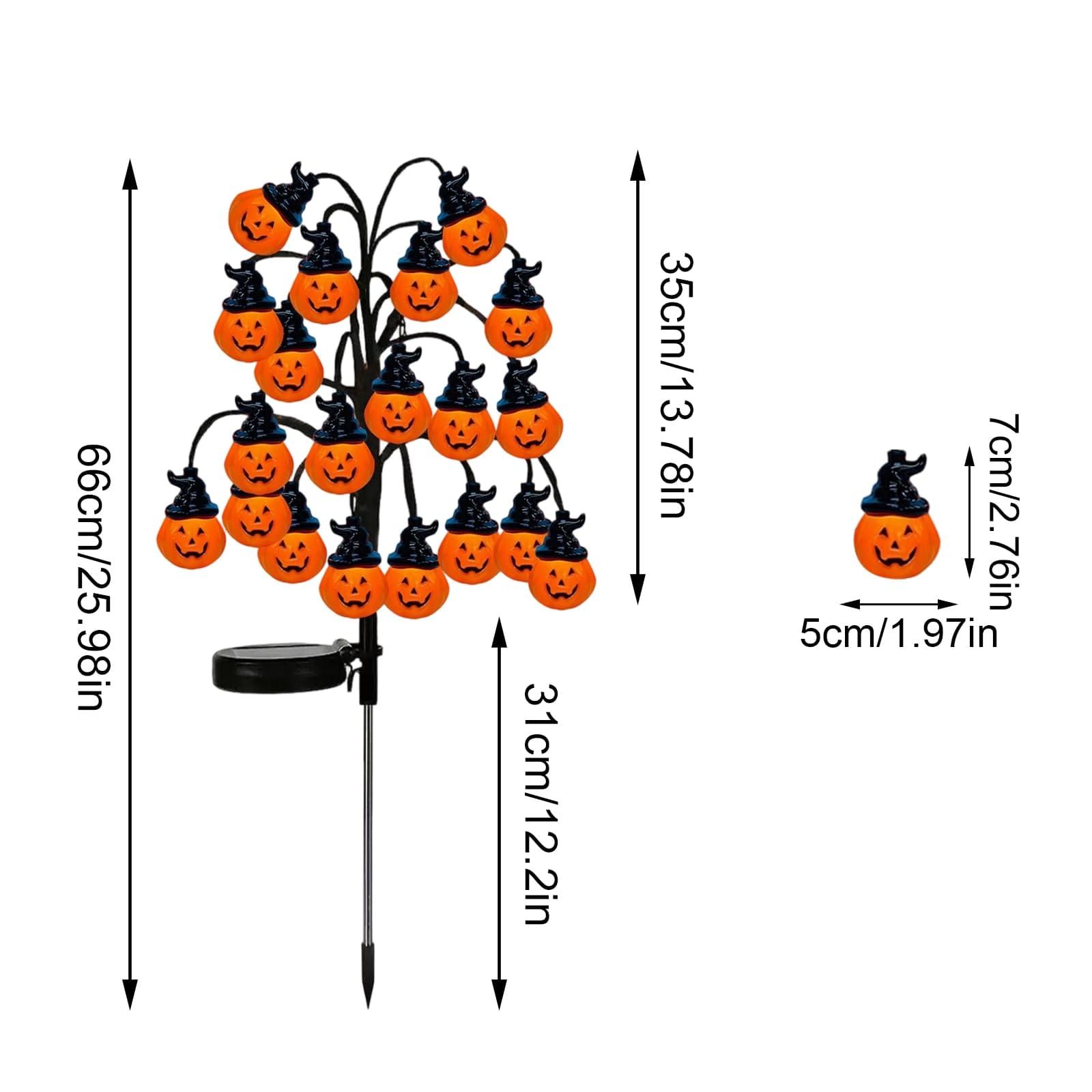 Bring Eerie Charm to Your Outdoor Space with Solar-Powered Halloween Stake view 9