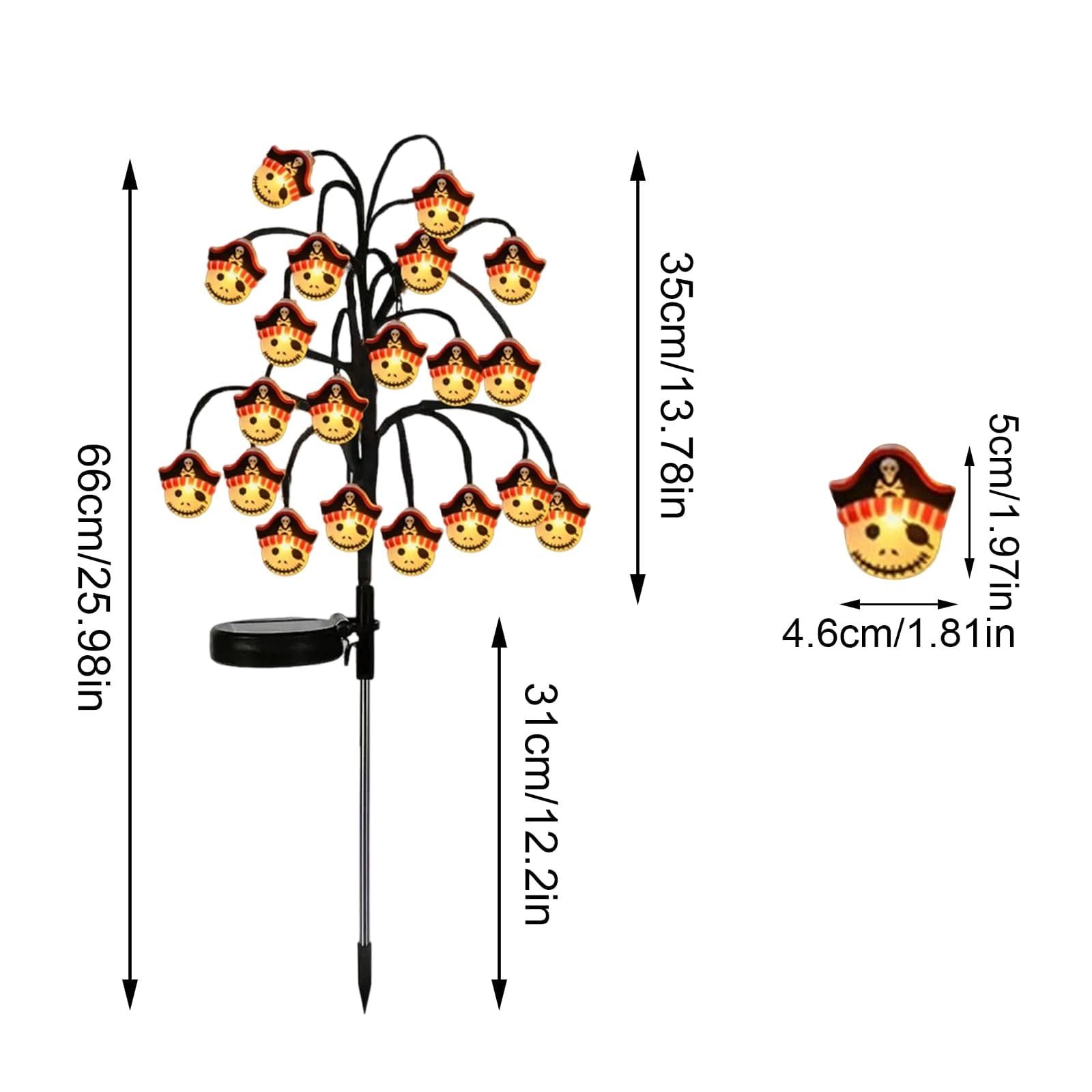 Bring Eerie Charm to Your Outdoor Space with Solar-Powered Halloween Stake view 11