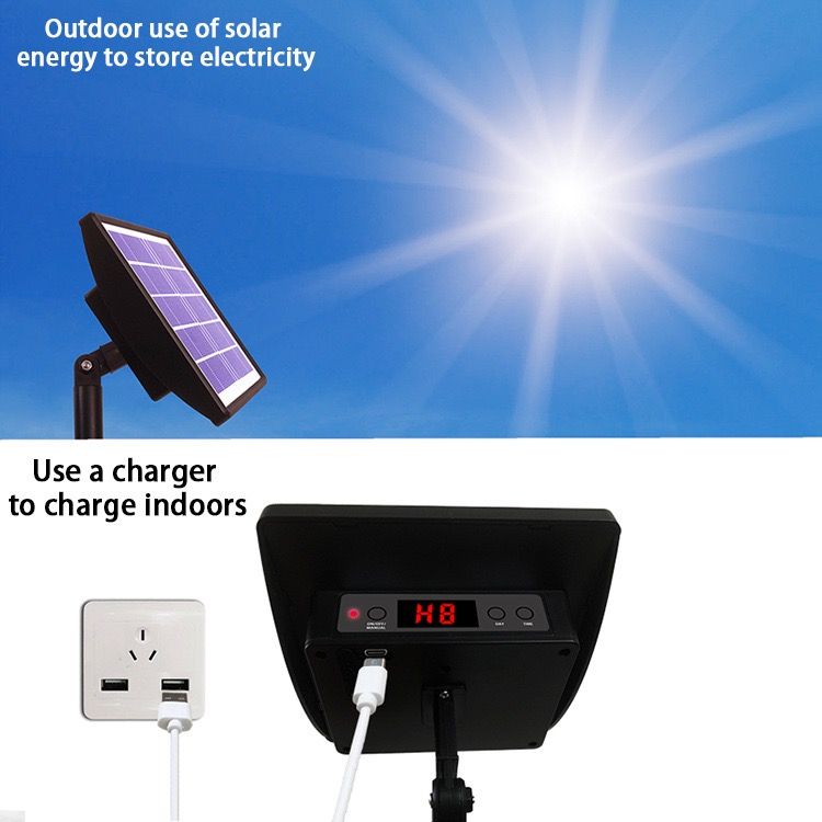 Solar-Powered Automatic Misting Irrigation Kit with Smart Timer view 9