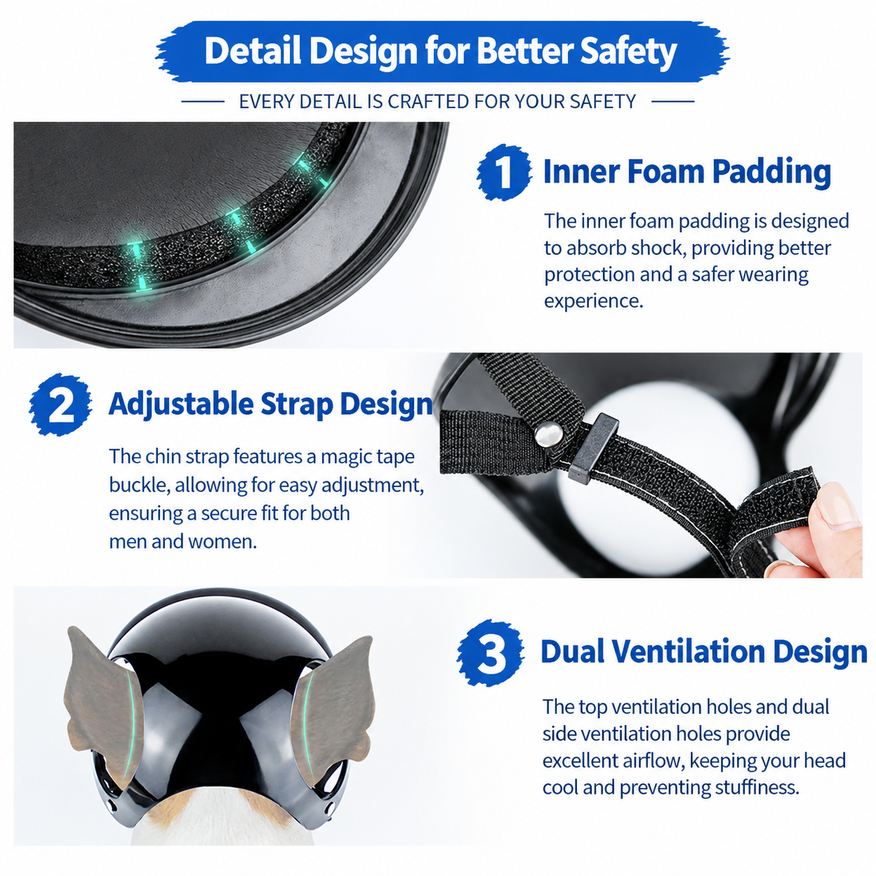 Pet Helmet for Dogs and Cats view 5