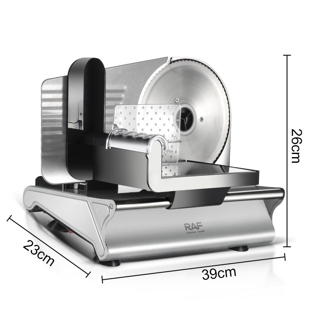 Electric Food Slicer with 190mm Stainless Steel Blade view 3