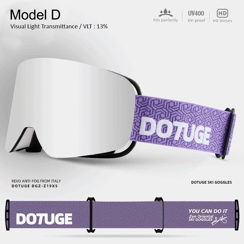 DOTUGE DGZ-Z19XS Series Ski Goggles with Magnetic Quick-Change Lens view 9