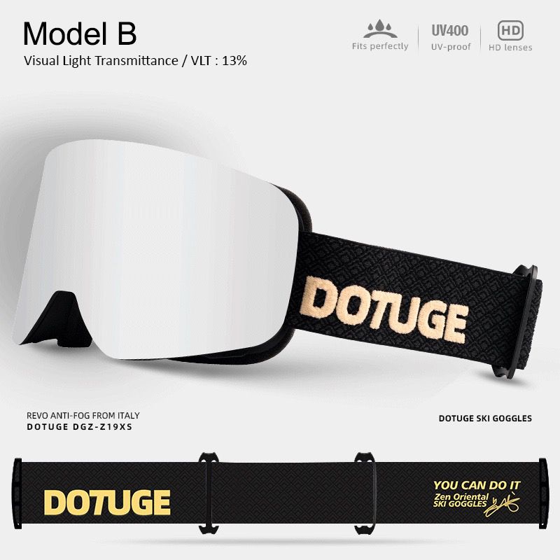 DOTUGE DGZ-Z19XS Series Ski Goggles with Magnetic Quick-Change Lens view 13