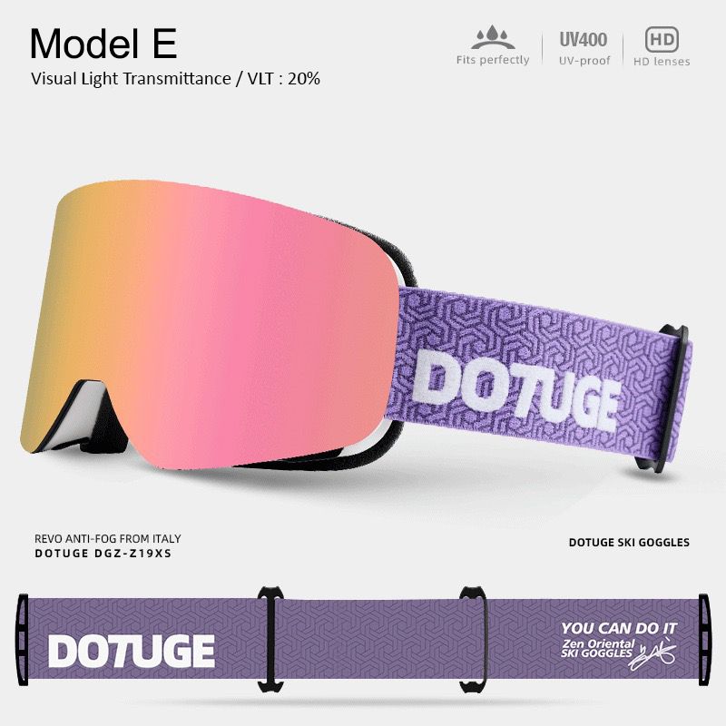 DOTUGE DGZ-Z19XS Series Ski Goggles with Magnetic Quick-Change Lens view 12